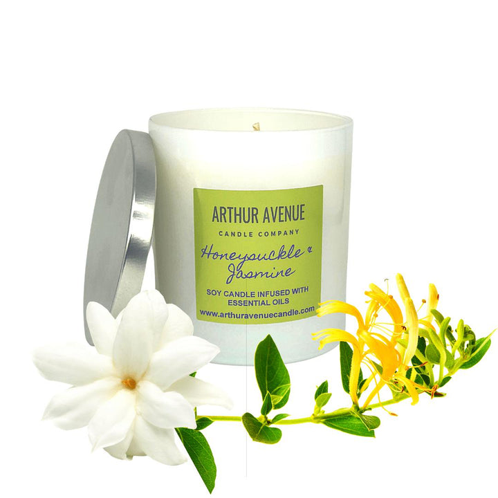 Honeysuckle & Jasmine Single Wick
